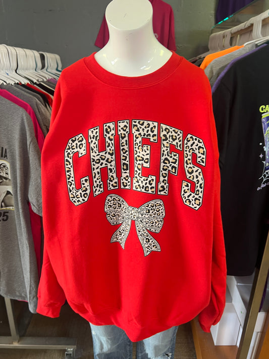 new unisex crewneck sweatshirt kc football