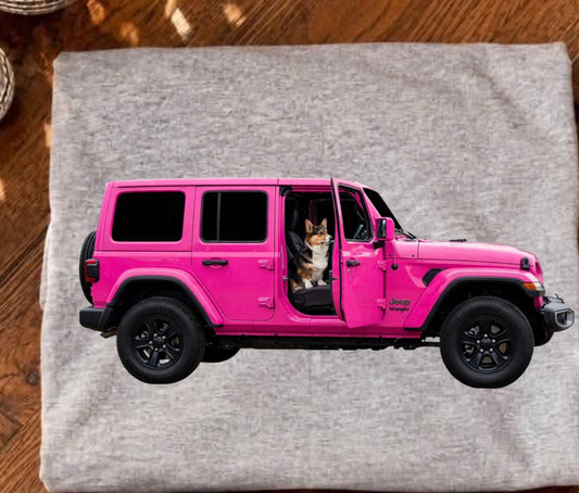 unisex top corgi