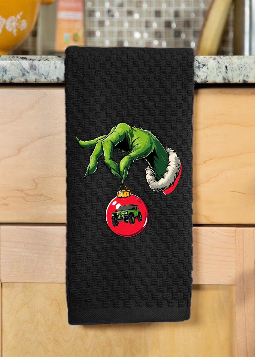 Decorative hand towel