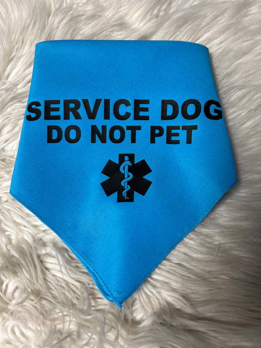 New dog bandanna service dog do not pet