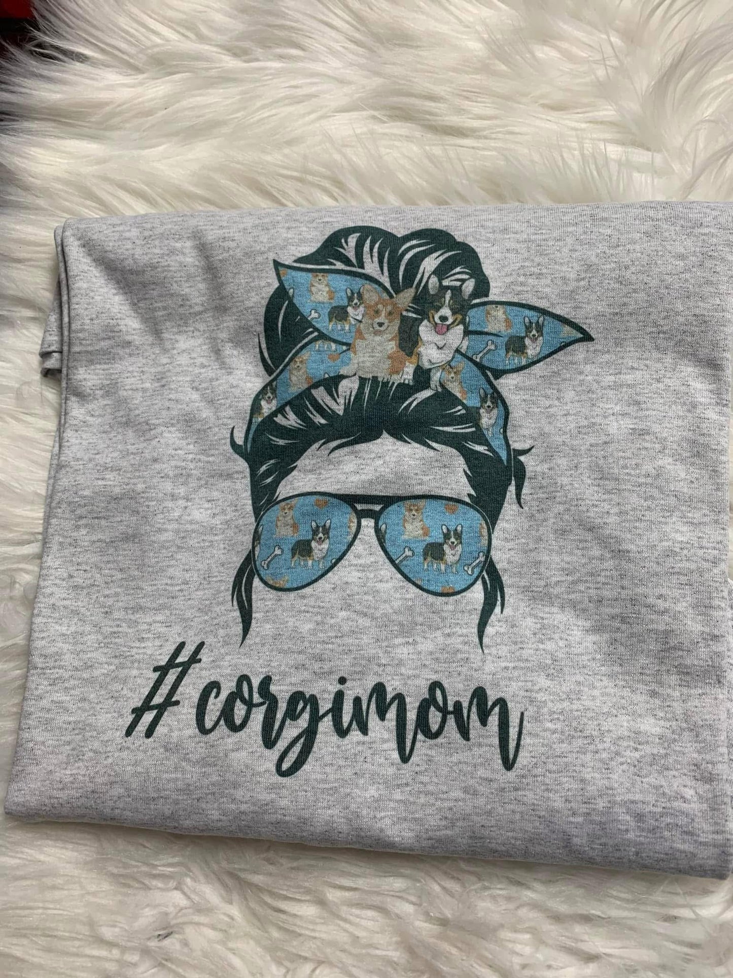 New unisex corgi top