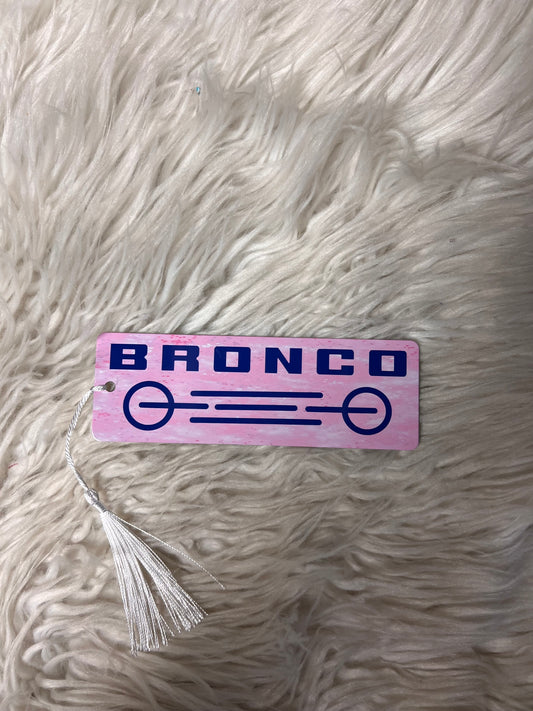 Bookmark pink with purple on top ￼