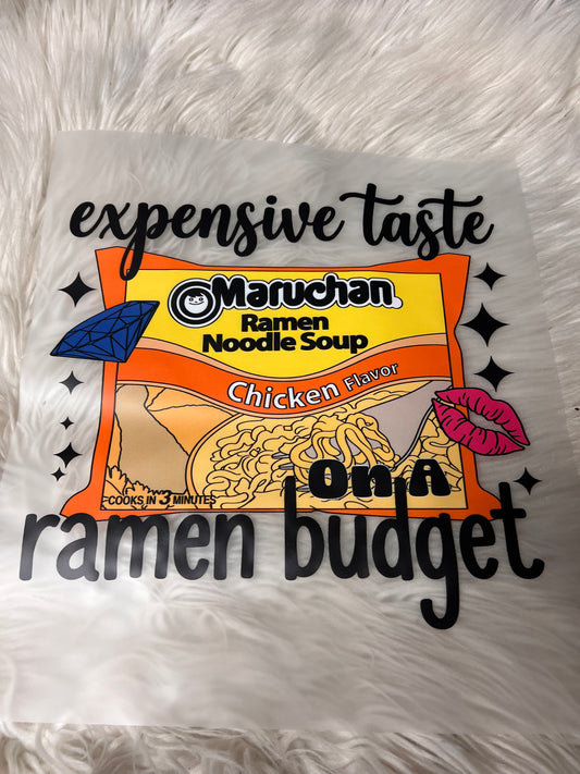 New DTF expensive taste on a ramen  budget