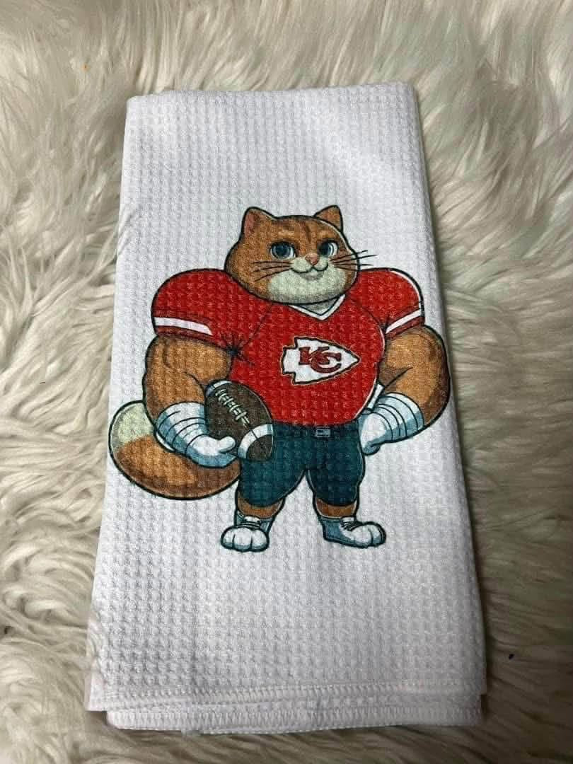 Decorative hand towel