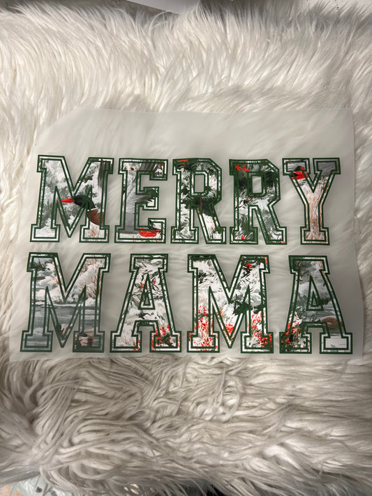 New DTF Christmas merry mama