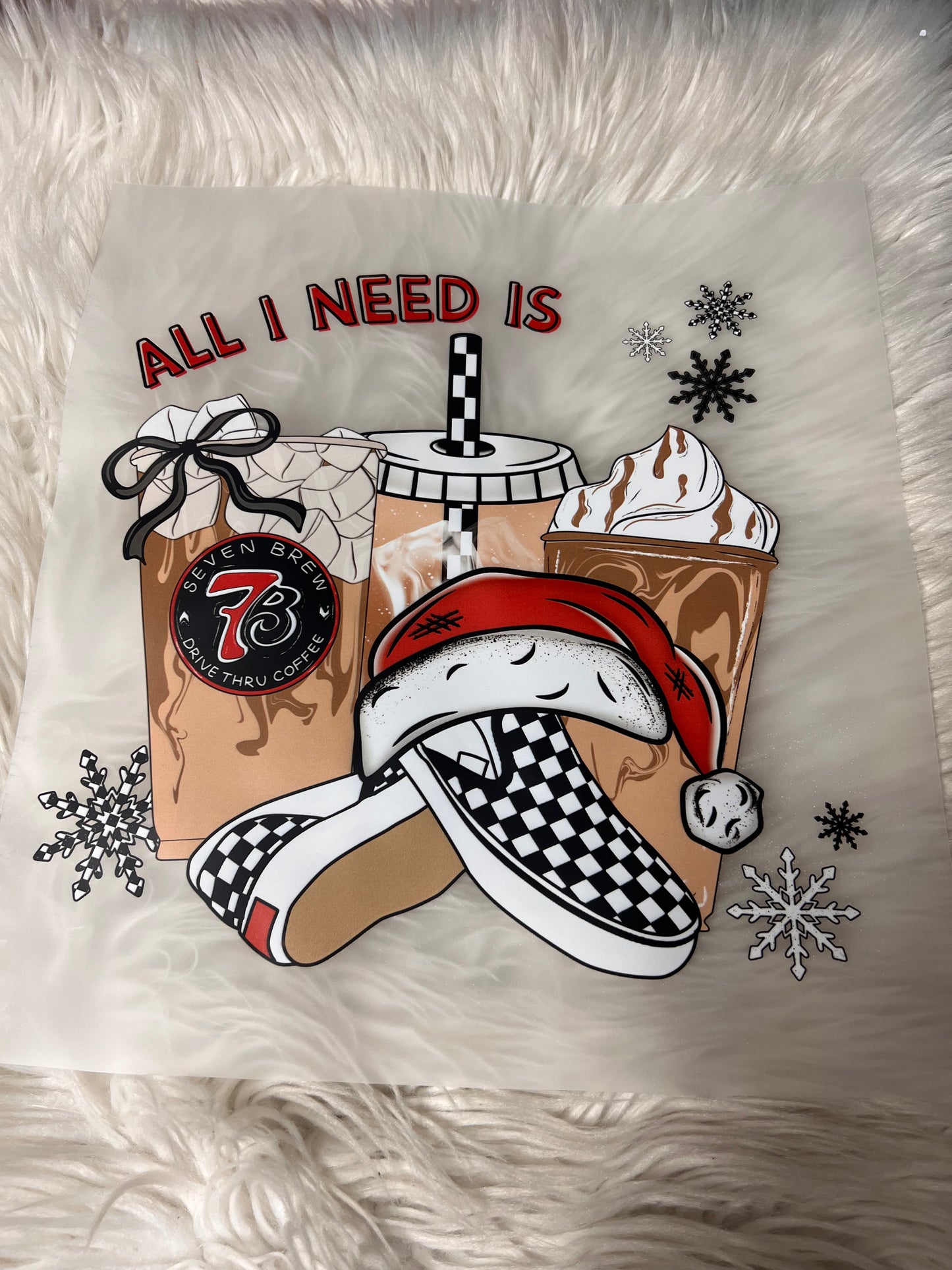 New DTF Christmas coffee