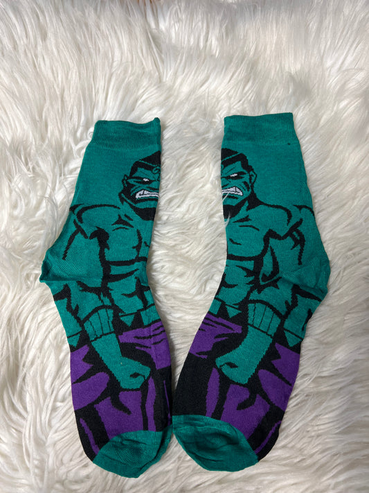 New adult one size graphic socks