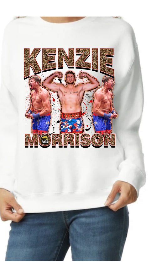 Kenzie Morrison unisex adult, crewneck sweatshirt, Gilden