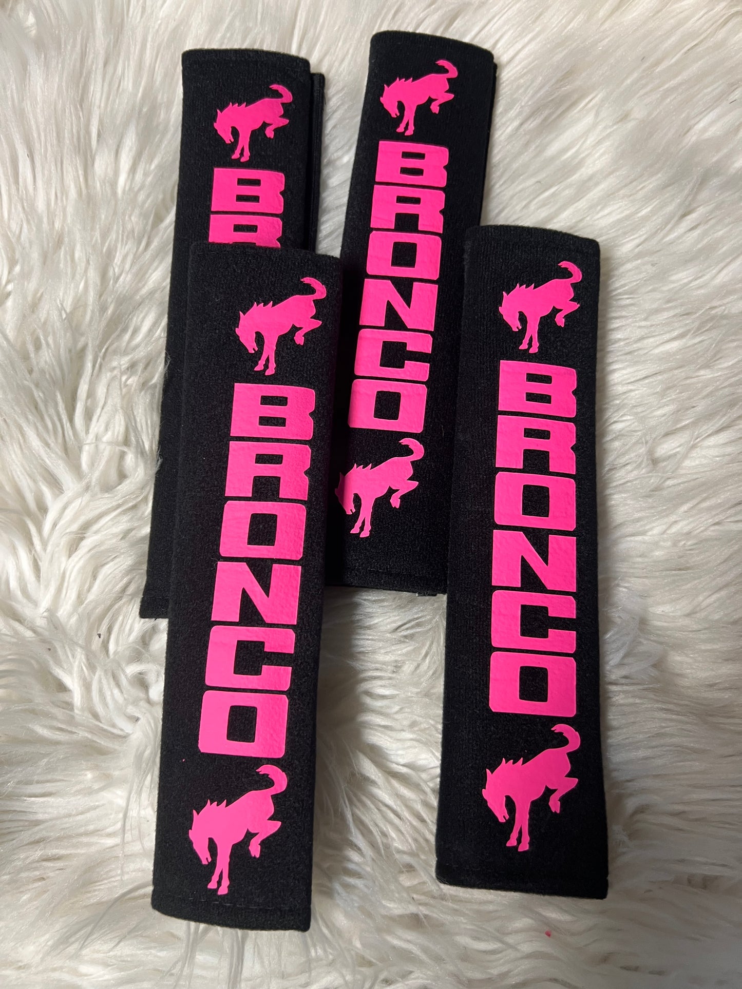 New seatbelt covers set