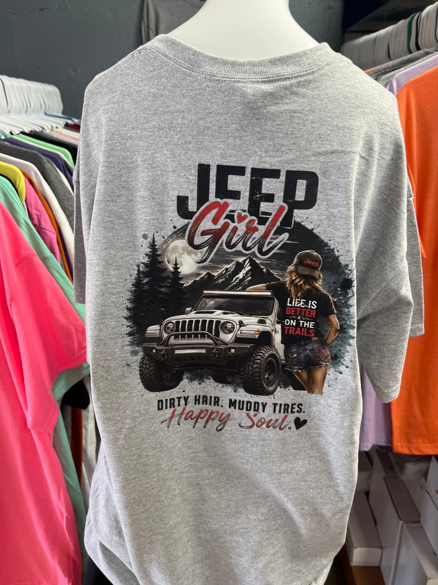 New unisex front and back ￼