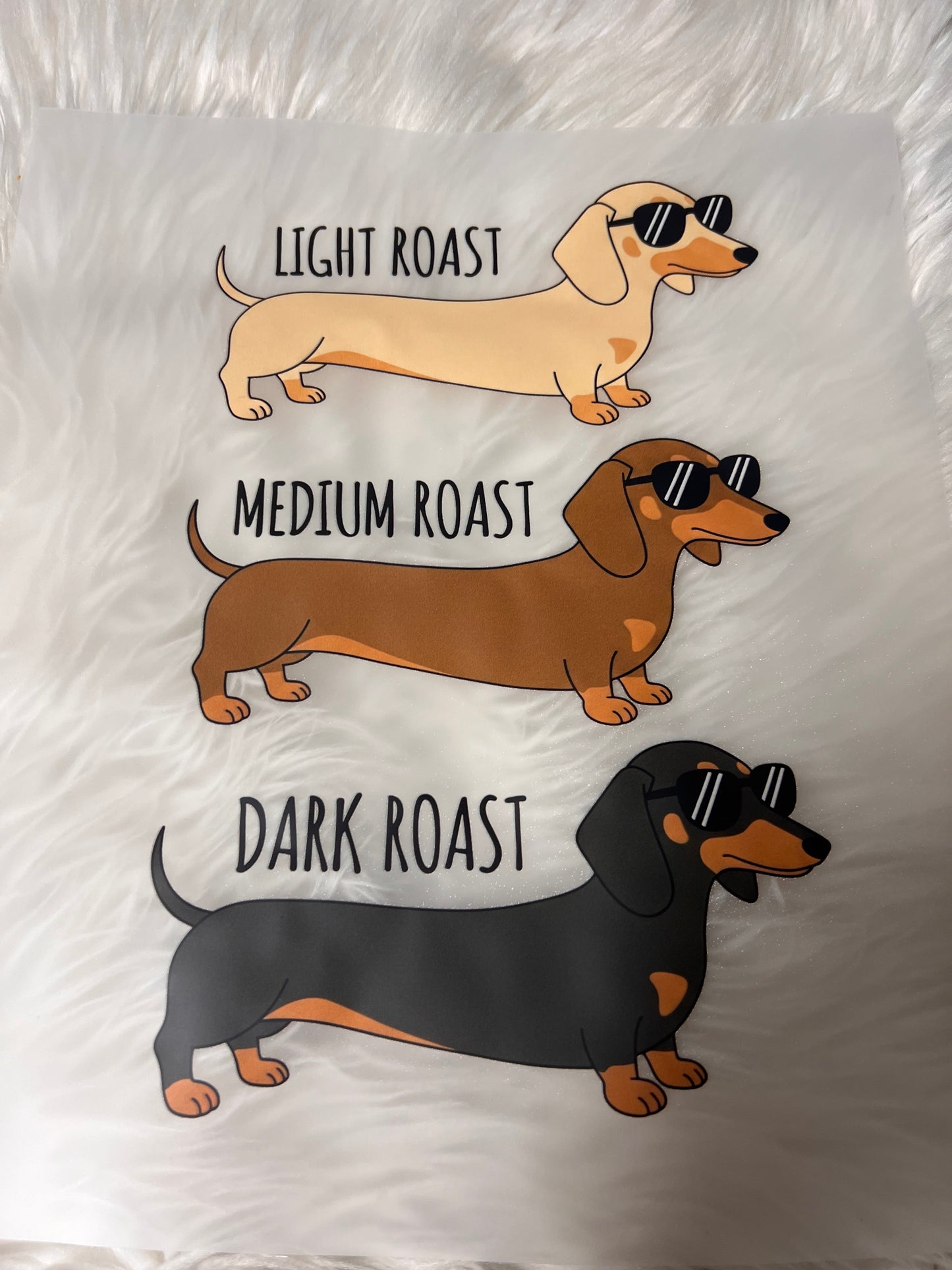 New DTF dashhound wiener dog ￼