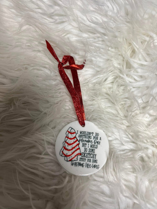 New Christmas ceramic ornament