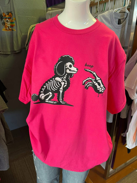 hot pink New unisex skeleton poodle/doodle ￼
