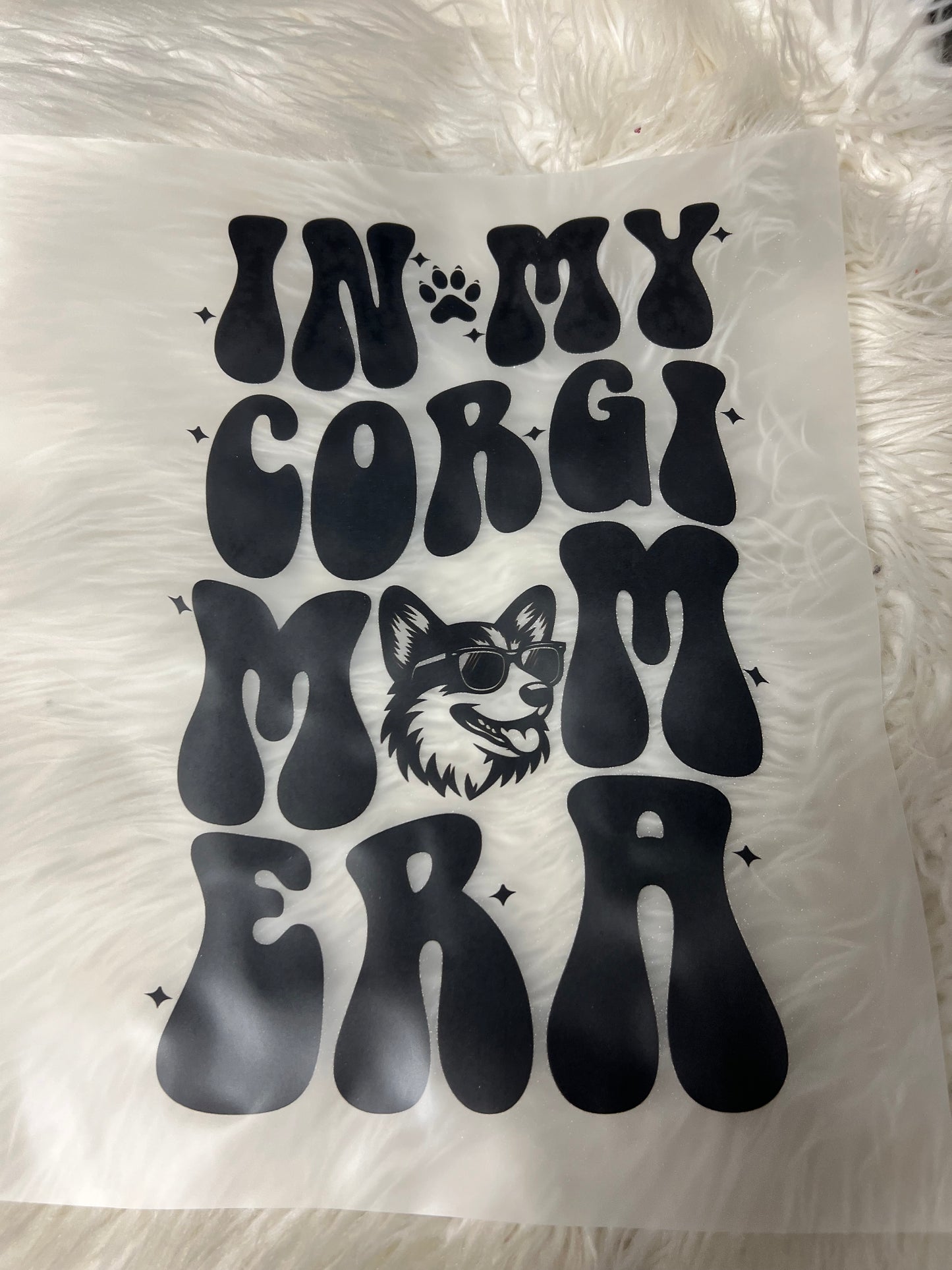New DTF corgi