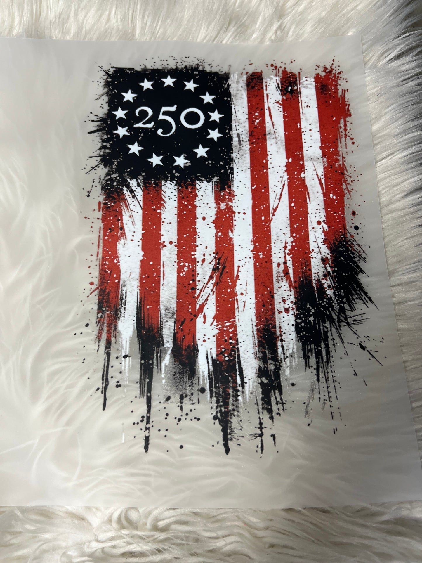 New DTF USA patriotic 250