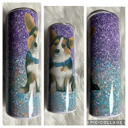 20 ounce Tumblr corgi