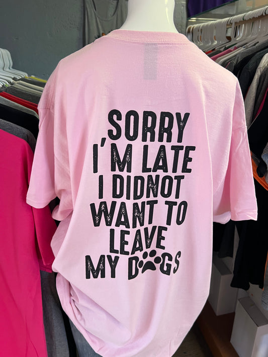 New  unisex T-shirt dog mom