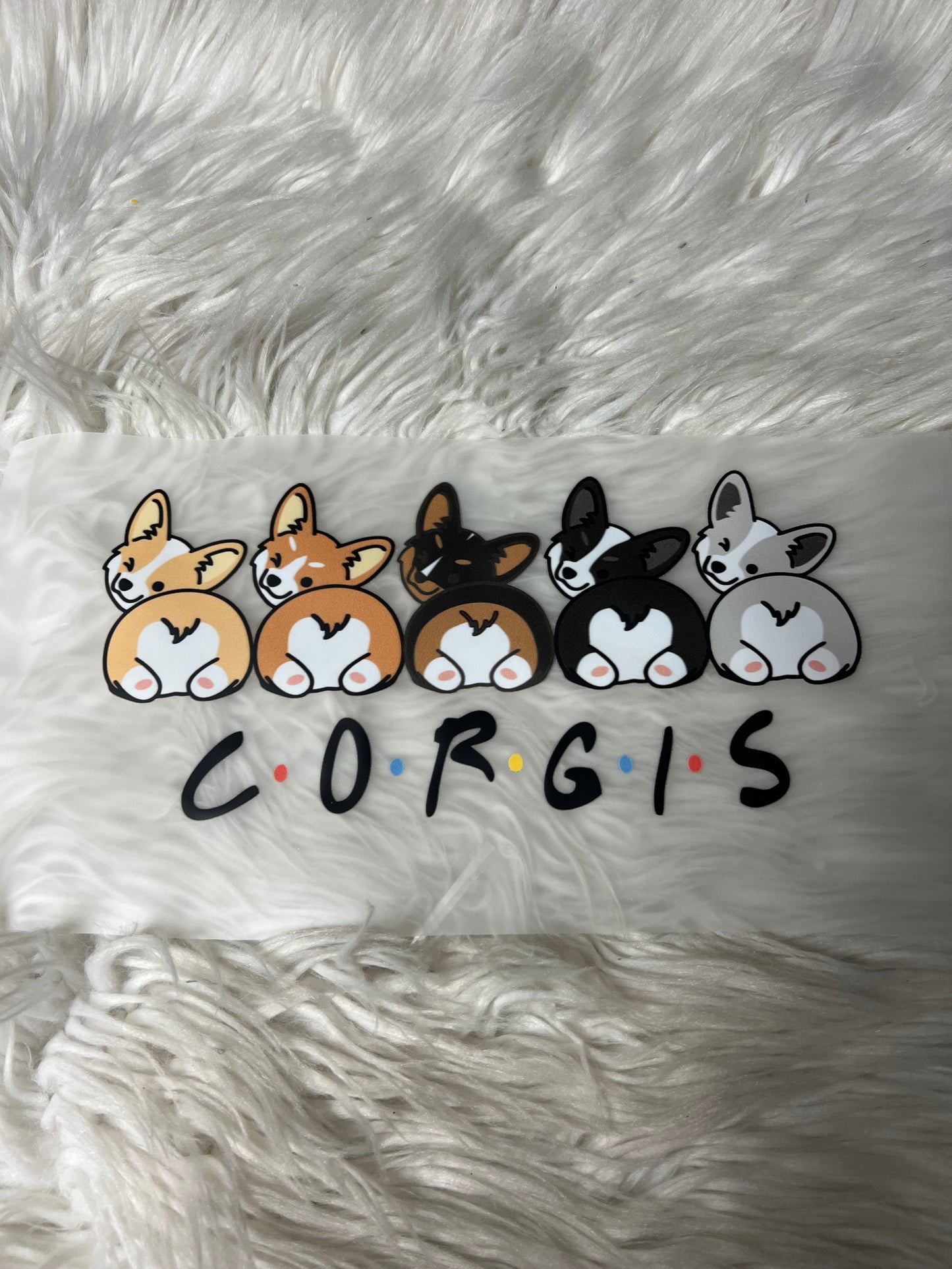New DTF corgi
