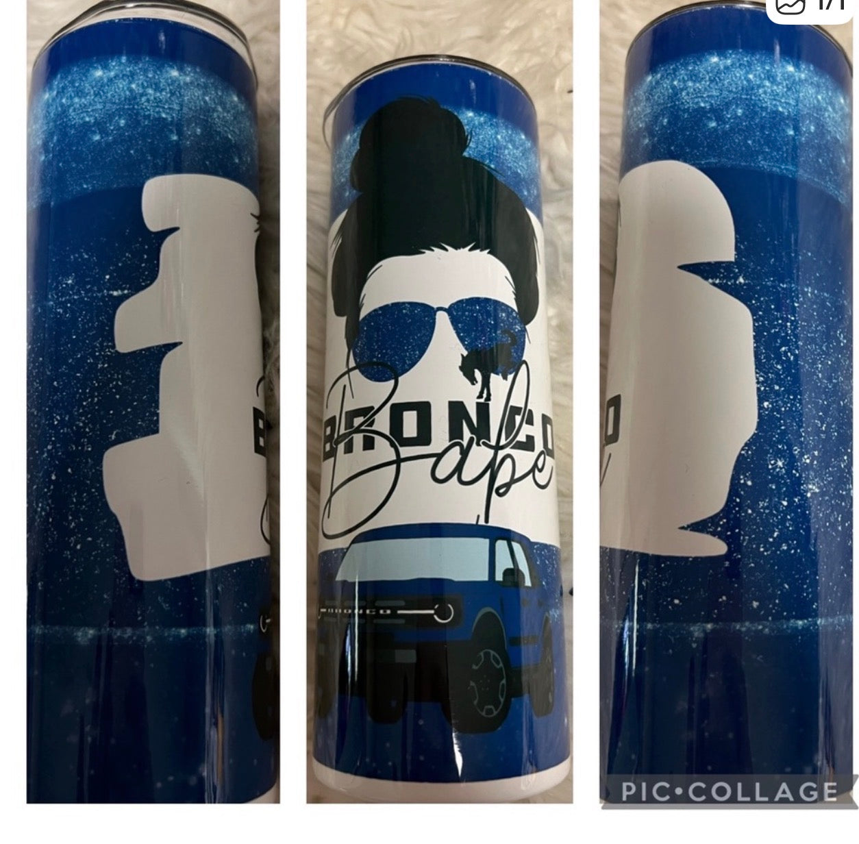 20 ounce metal Tumblr