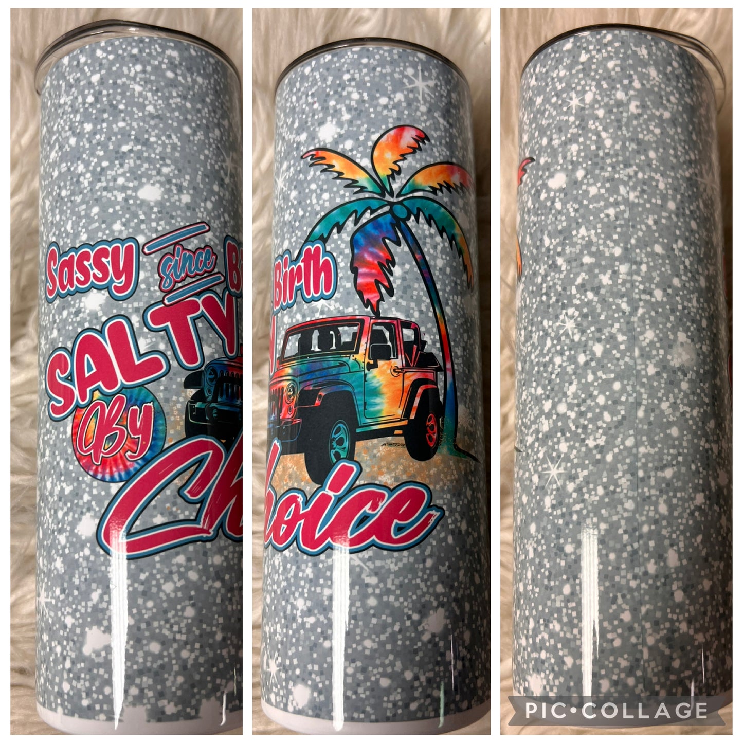 20 ounce metal Tumblr pink