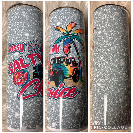 20 ounce metal Tumblr pink