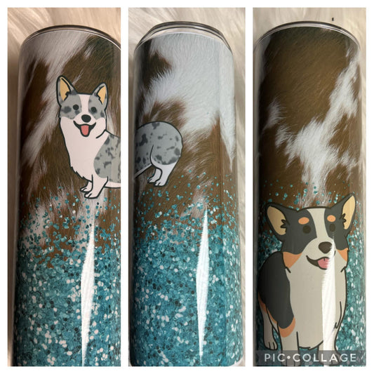 20 ounce Tumblr corgi