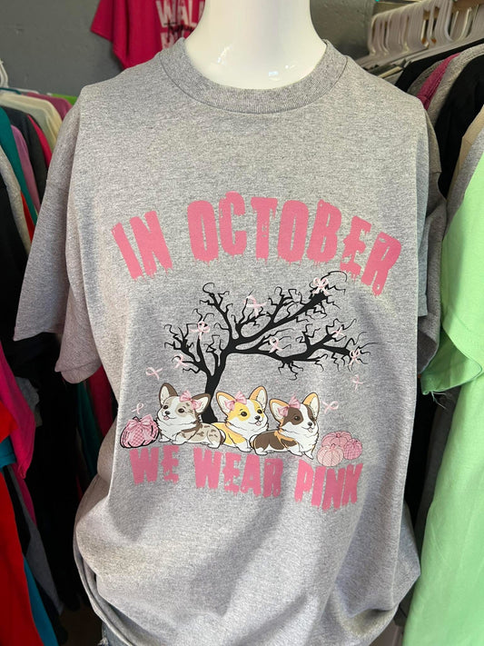 New unisex in October we were pick corgi