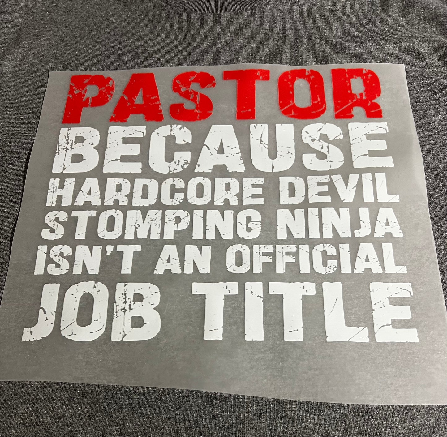 New funny DTF pastor