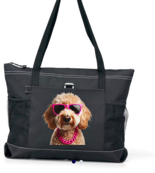 New tote bag poodle/doodle
