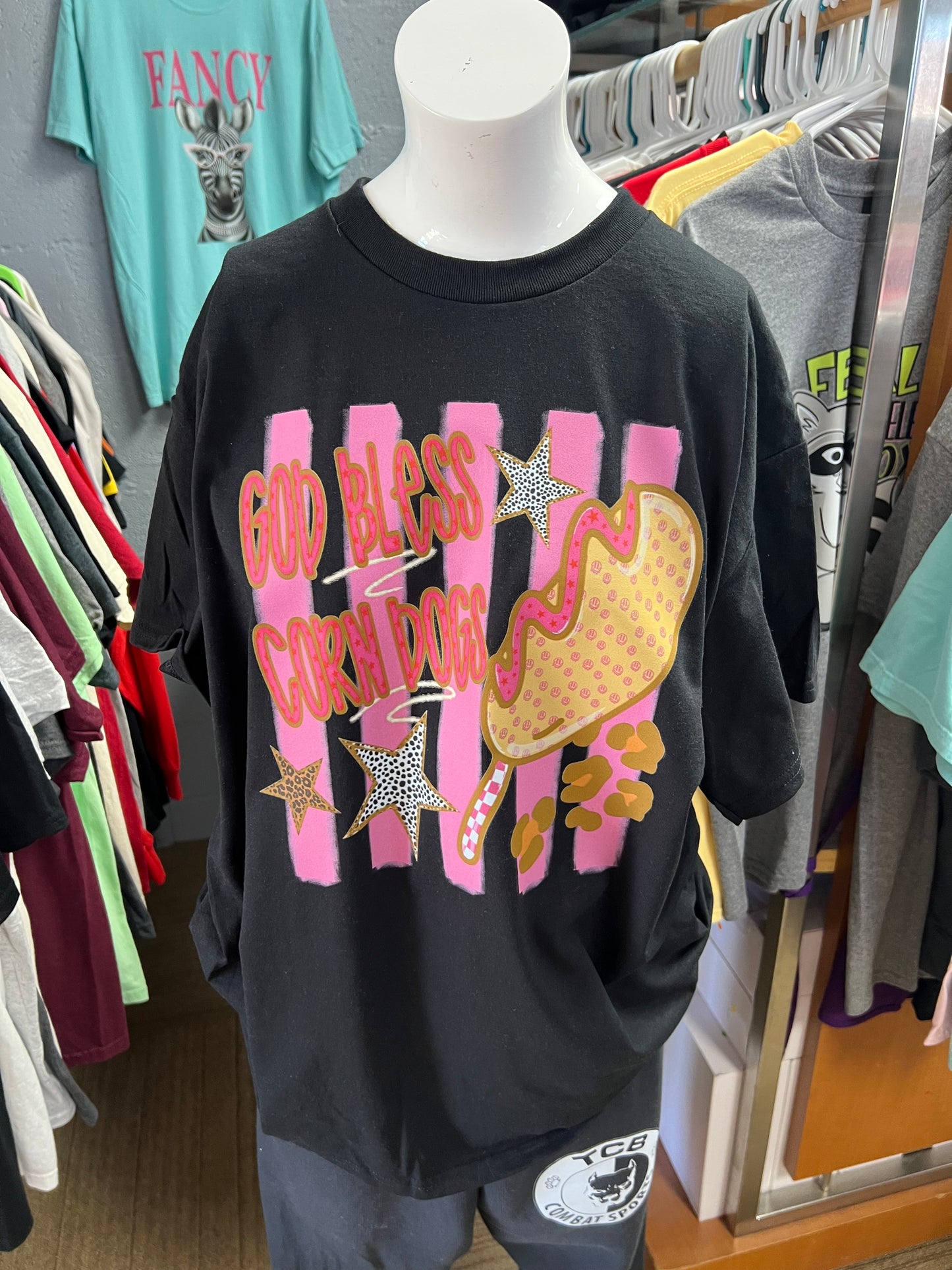 New unisex God bless corn dogs ￼