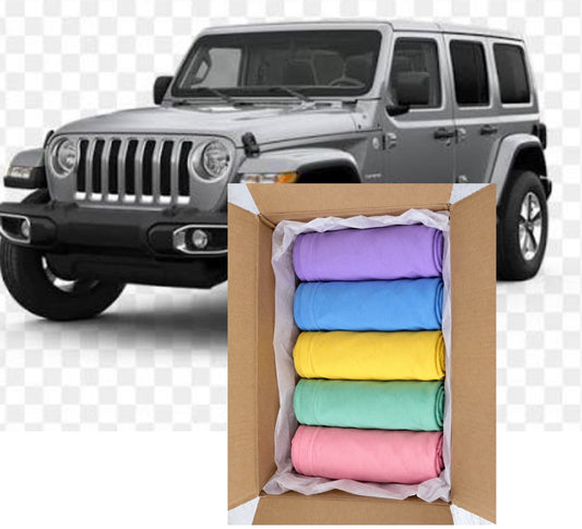 Mystery five T-shirts bundle vehicle