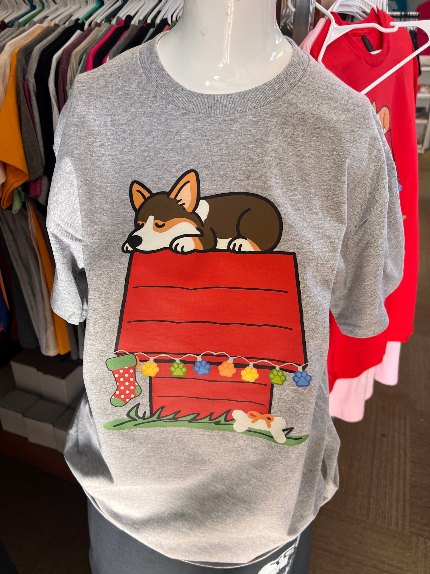 New unisex Christmas corgi