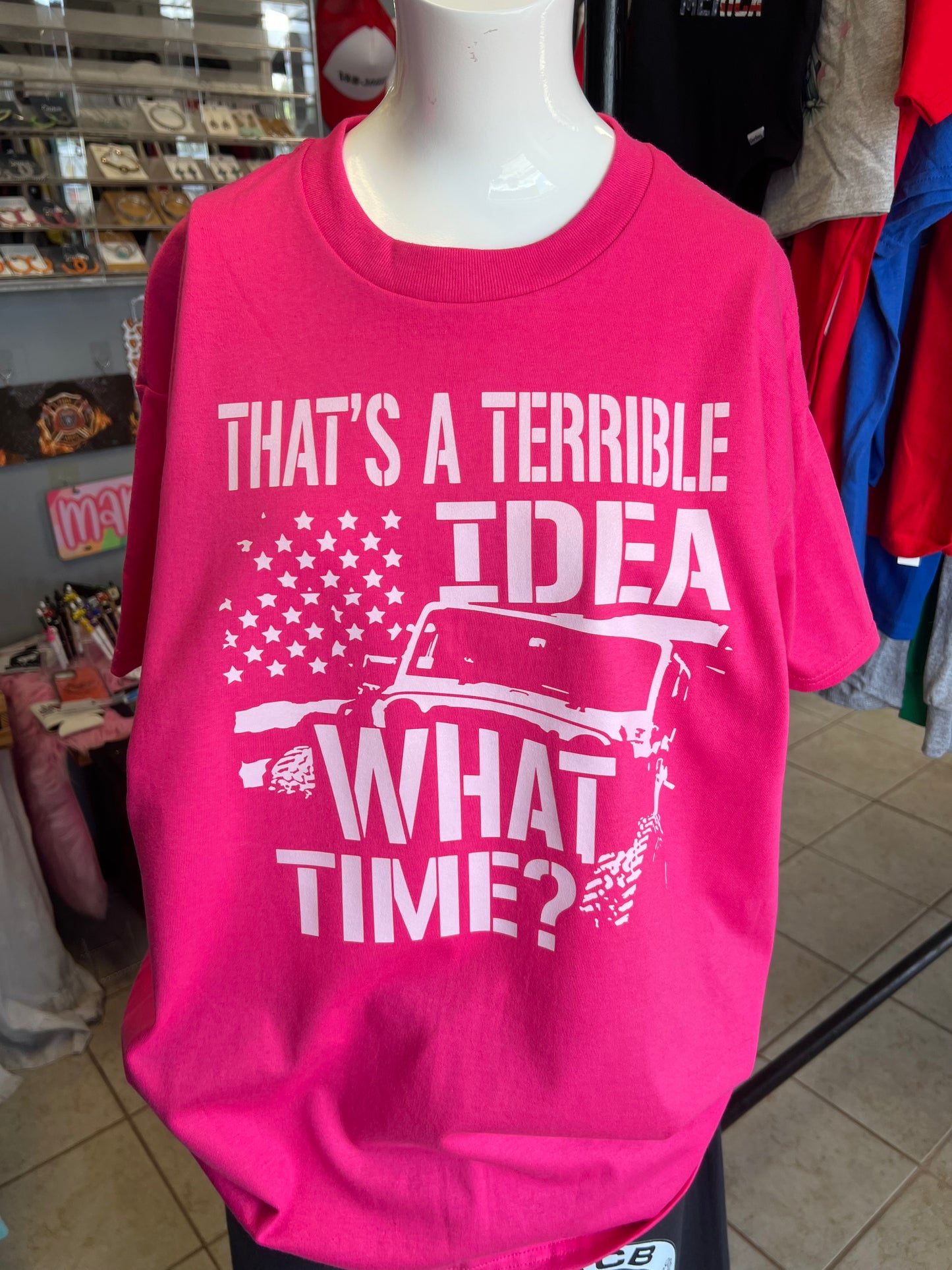 New unisex hot pink