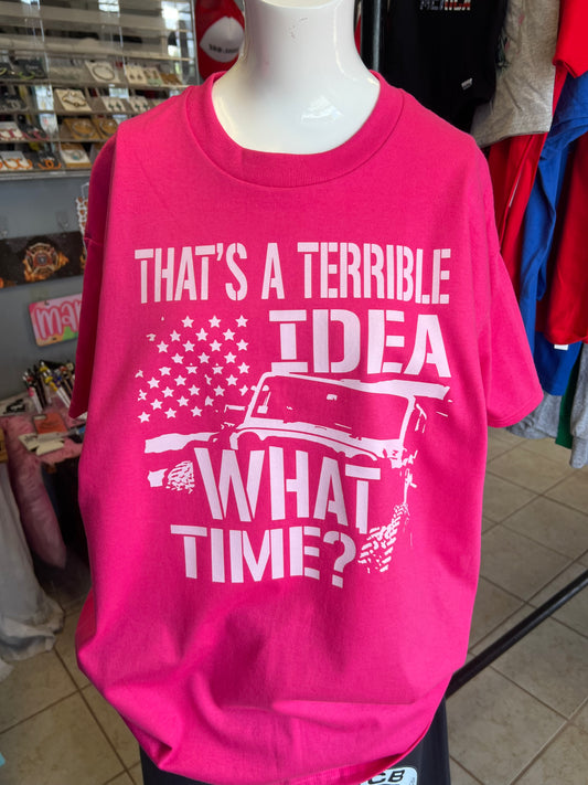 New unisex hot pink
