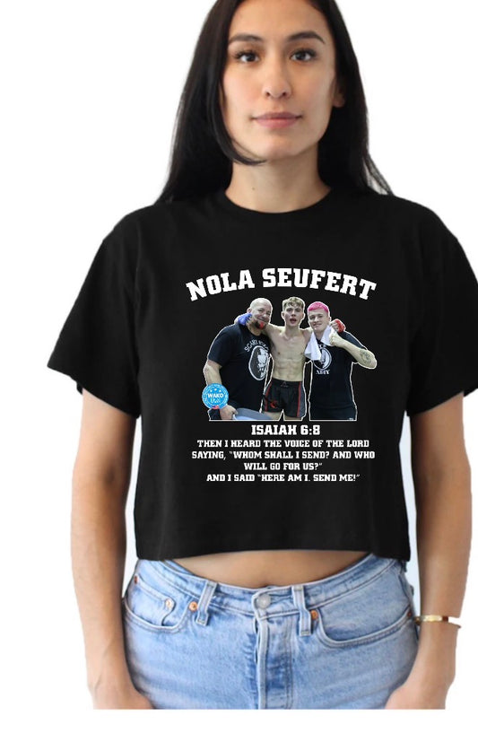 New TCB next level ladies crop top