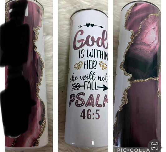 20 ounce metal Tumblr