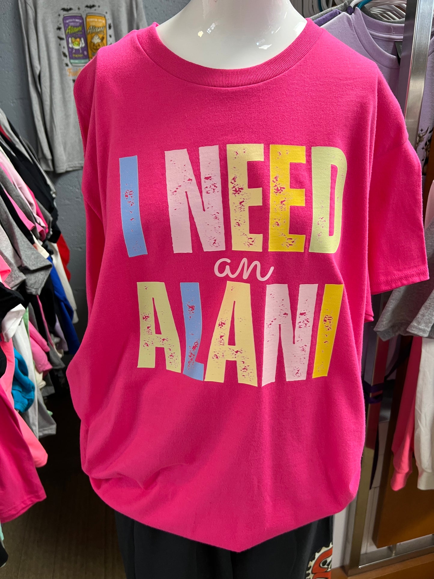 New unisex hot pink