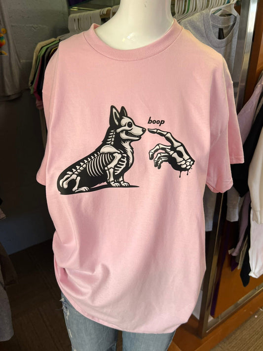 New unisex light pink corgi