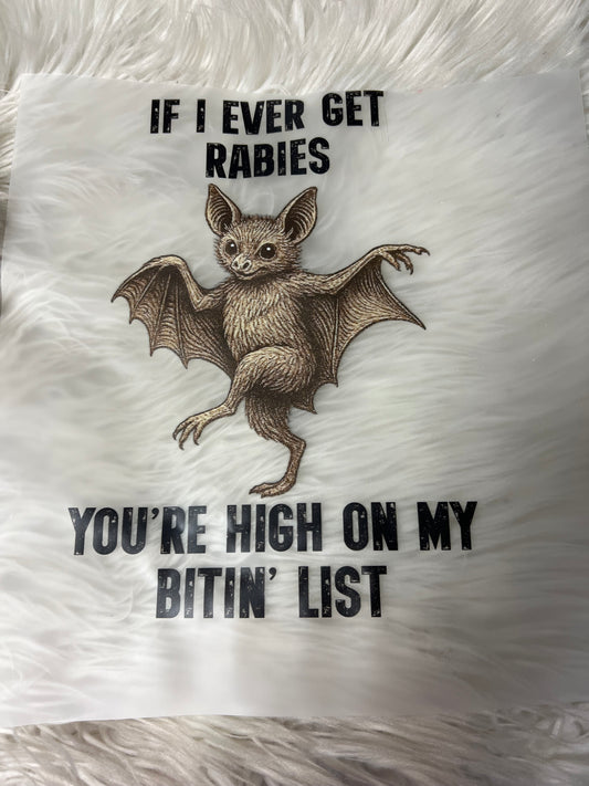 New DTF if I ever get rabies, you’re high on my Bitin list ￼