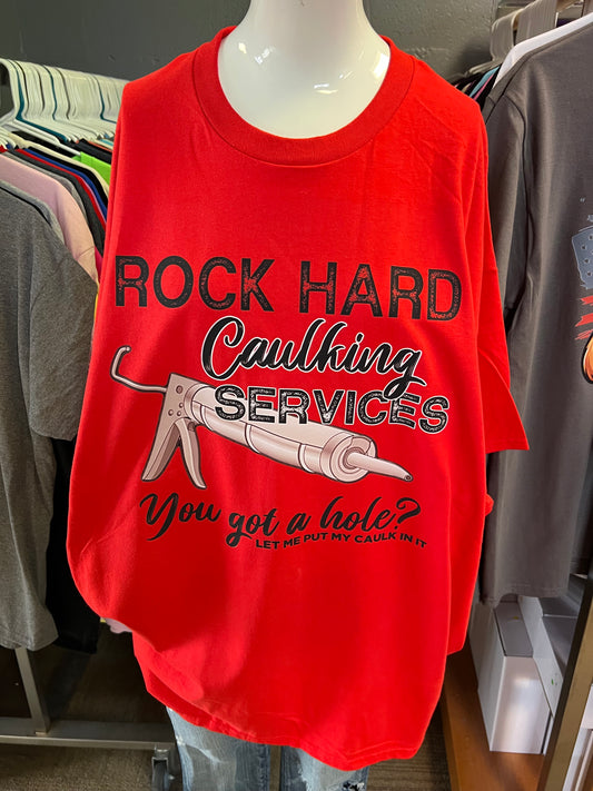 New  unisex red T-shirt
