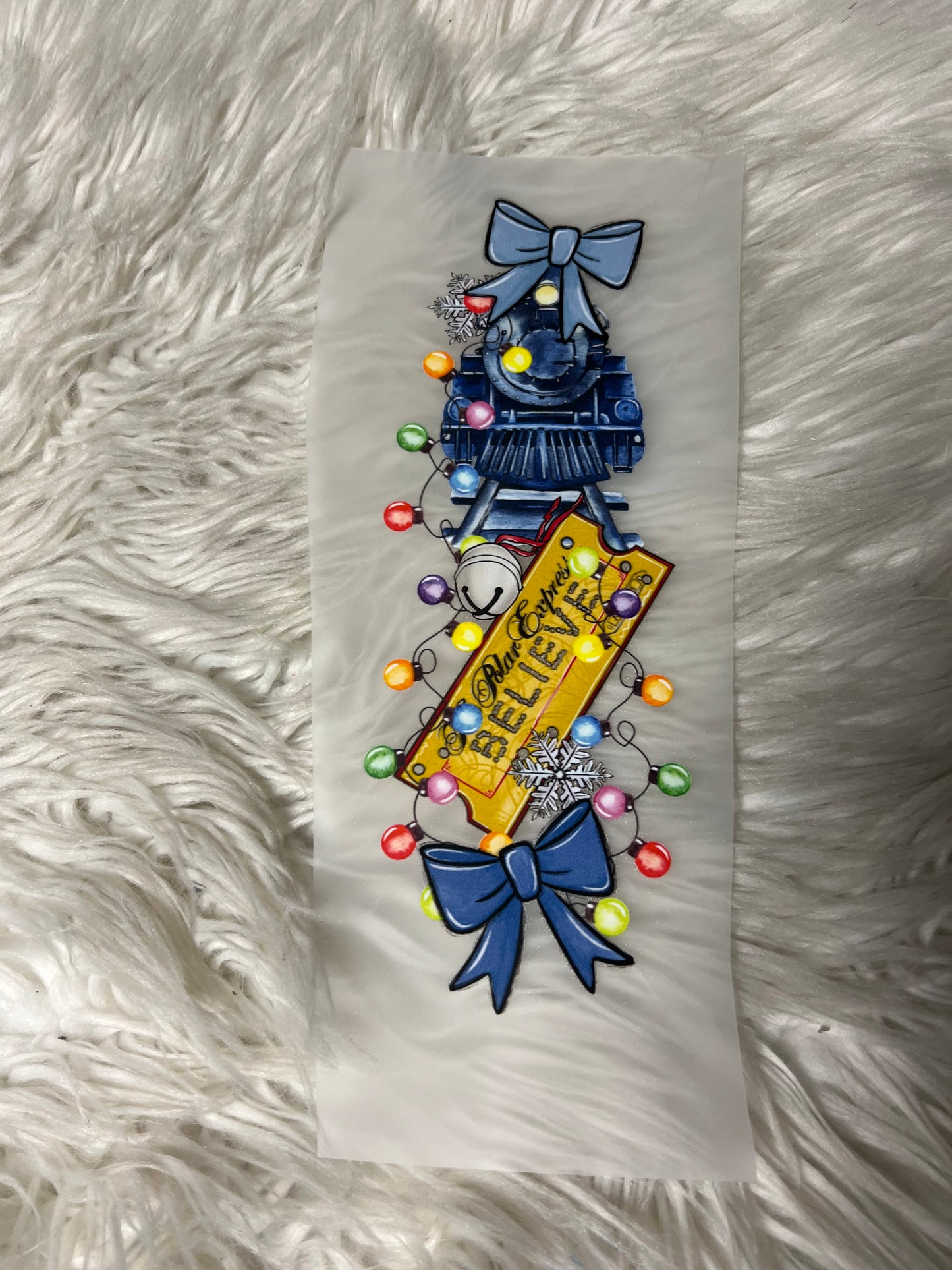 New DTF Christmas sleeve design