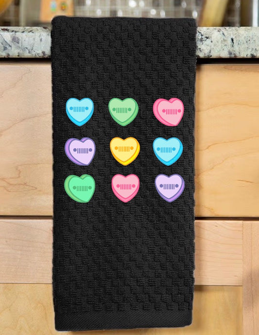 Decorative hand towel