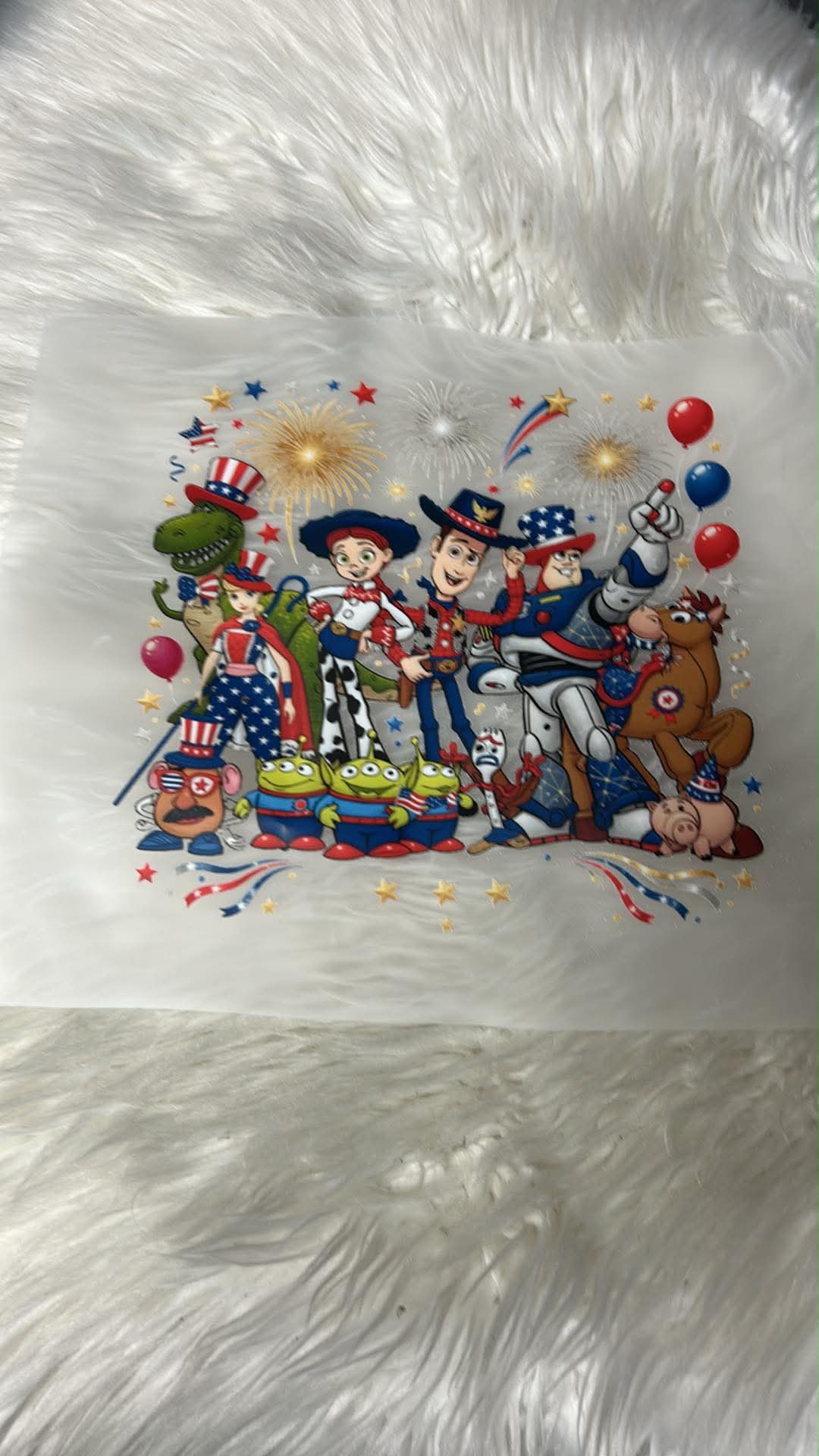 New DTF USA patriotic