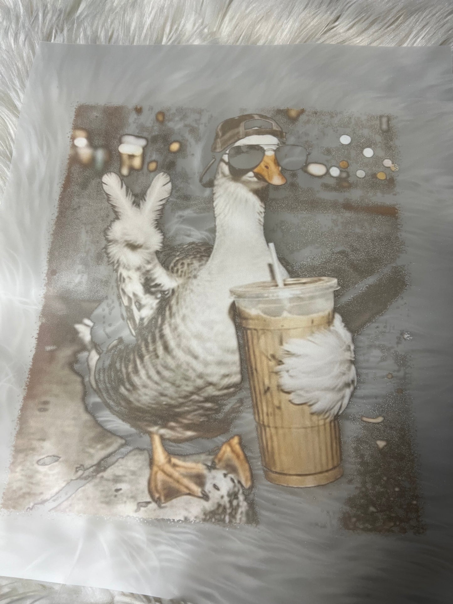 New DTF blackout ￼ goose