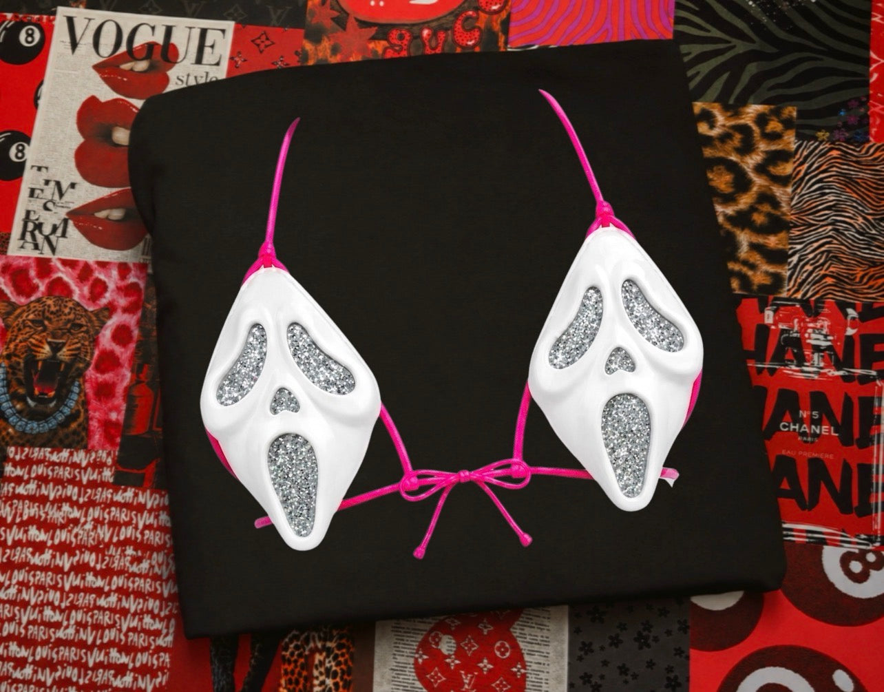 New unisex scary summer bikini top ￼