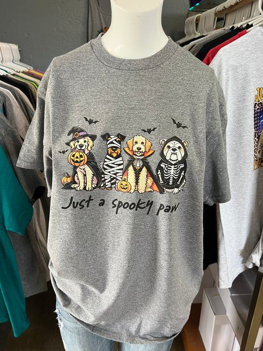 New  unisex T-shirt Halloween dogs