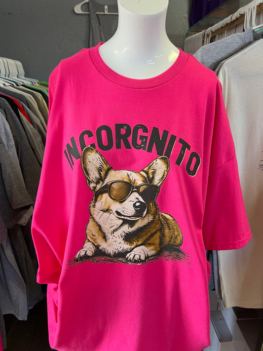 New  unisex T-shirt corgi