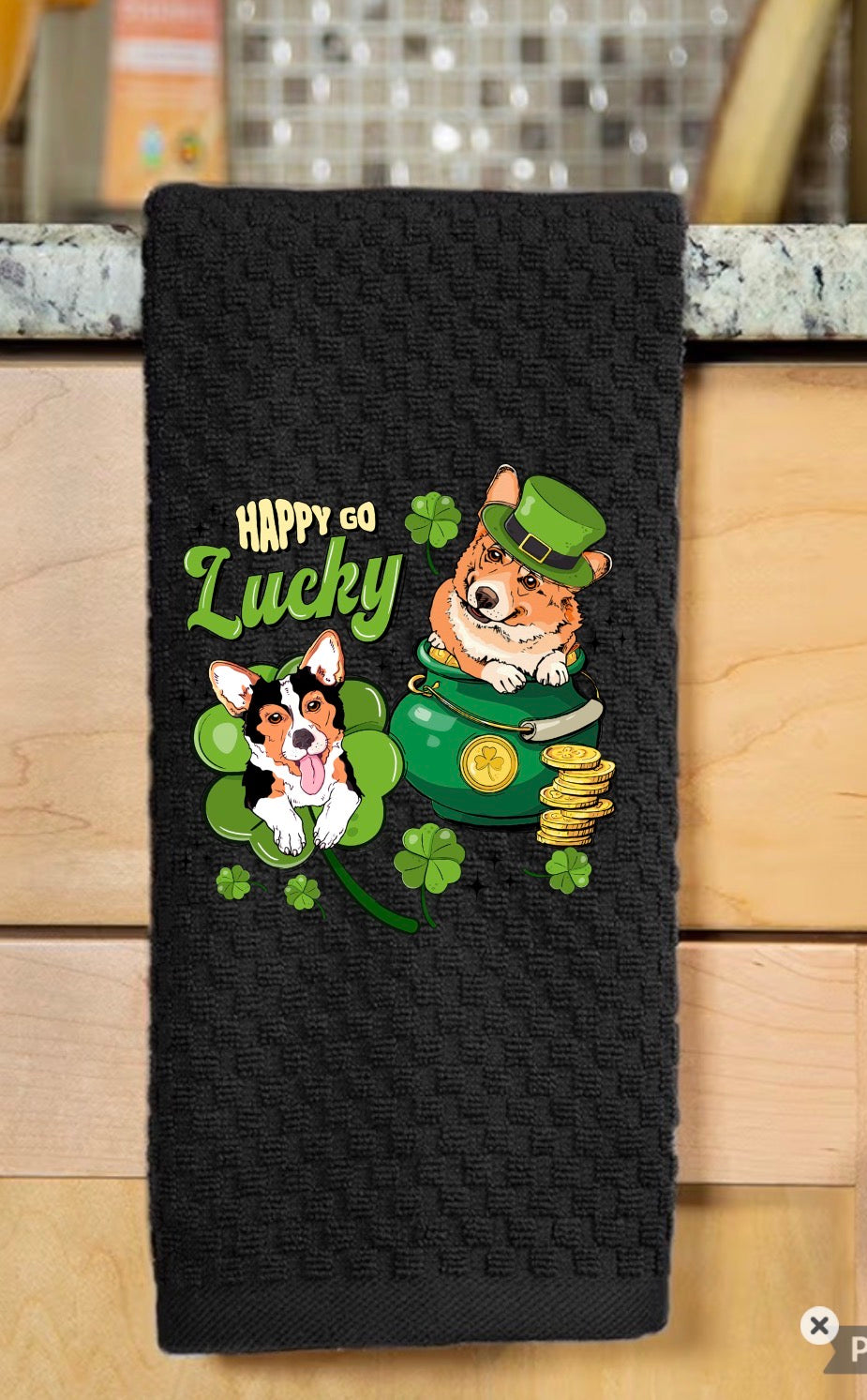 Decorative hand towel