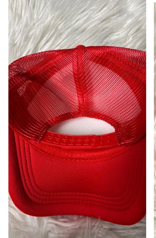 New bougie patriotic hat blonde