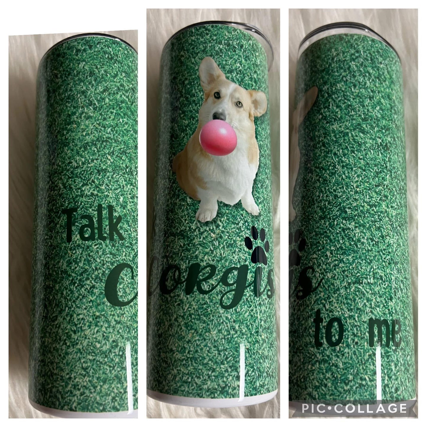 20 ounce Tumblr corgi
